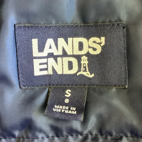 Lands' End Multicolor Kids Jacket, Size 8 - Picture 4 of 6